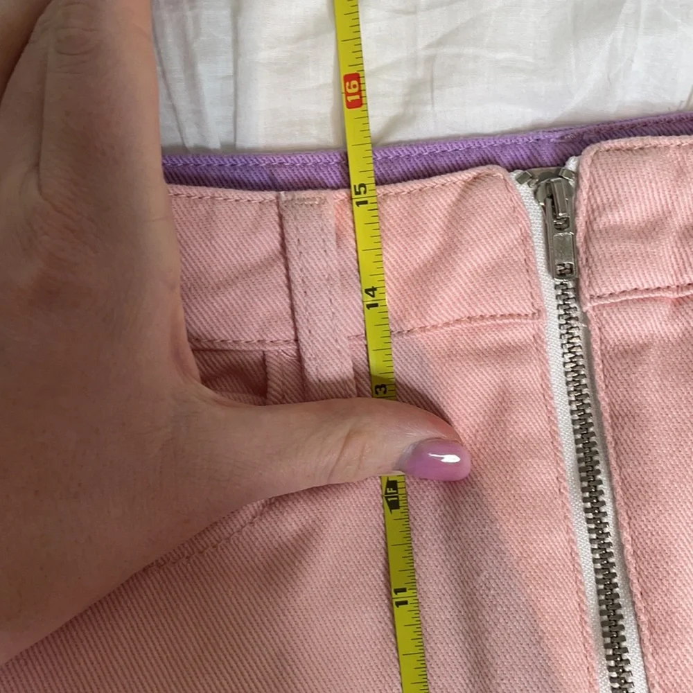 NWT KanCan PV Color Block Mini Skirt